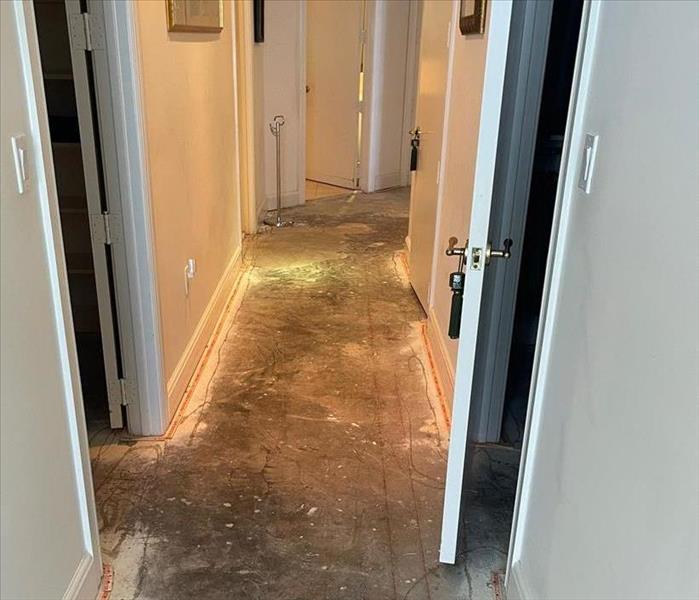 MIAMI BEACH home hallway floor renovation